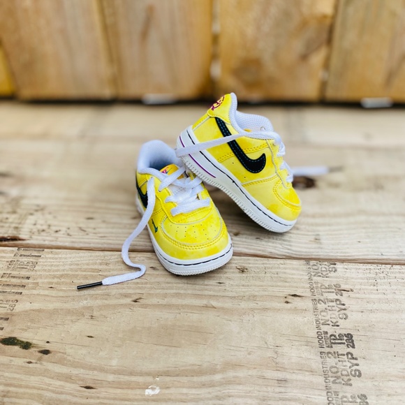 Infant/Toddler (5c) Nike Air Force 1 Low 7 LV8 "Peace, Love, and Basketball" - Picture 3 of 6